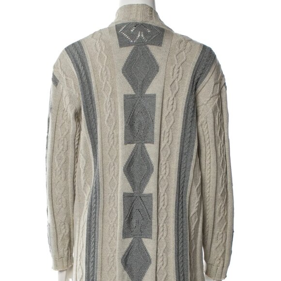 BODE Merino Wool Patterned Sweater Size: M - Picture 3 of 3